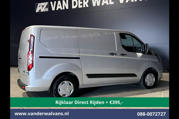 Ford Transit Custom 2.0 TDCI 130pk L1H1 inrichting Euro6 *Rijklaar Direct Rijden* Airco | Camera | LED | Apple Carplay | Cruisecontrol Parkeersensoren, Bijrijdersbank, 2500kg trekvermogen, stoelverwarming, verwarmde voorruit