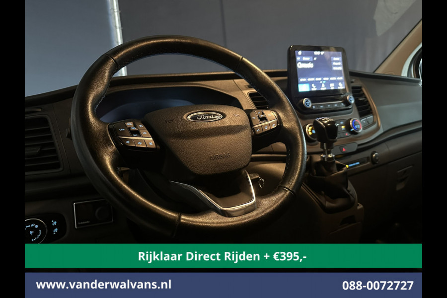 Ford Transit Custom 2.0 TDCI 130pk L1H1 inrichting Euro6 *Rijklaar Direct Rijden* Airco | Camera | LED | Apple Carplay | Cruisecontrol Parkeersensoren, Bijrijdersbank, 2500kg trekvermogen, stoelverwarming, verwarmde voorruit
