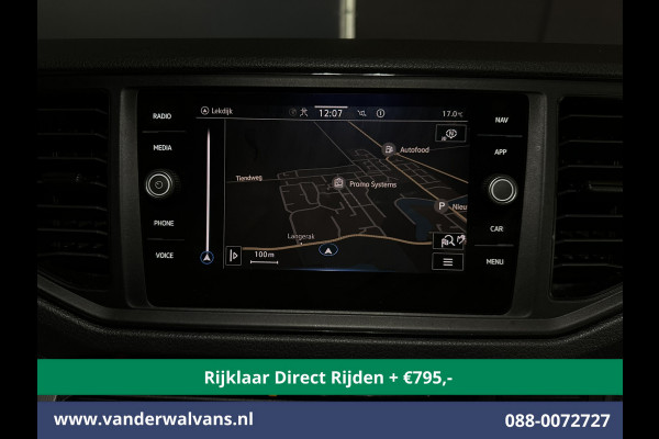 Volkswagen Crafter 2.0 TDI 177pk Automaat L3H3 L2H2 Euro6 *Rijklaar Direct Rijden* Airco | Camera | Navigatie | LED | Apple Carplay Android Auto, Cruisecontrol, Parkeersensoren, 3000kg trekvermogen, Bijrijdersbank, zilver