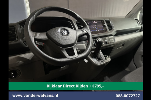 Volkswagen Crafter 2.0 TDI 177pk Automaat L3H3 L2H2 Euro6 *Rijklaar Direct Rijden* Airco | Camera | Navigatie | LED | Apple Carplay Android Auto, Cruisecontrol, Parkeersensoren, 3000kg trekvermogen, Bijrijdersbank, zilver