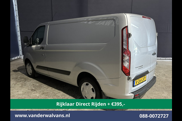 Ford Transit Custom 2.0 TDCI 131pk Automaat L1H1 Euro6 *Rijklaar Direct Rijden* Airco | LED | Cruisecontrol | Verwarmde voorruit Parkeersensoren, Bijrijdersbank