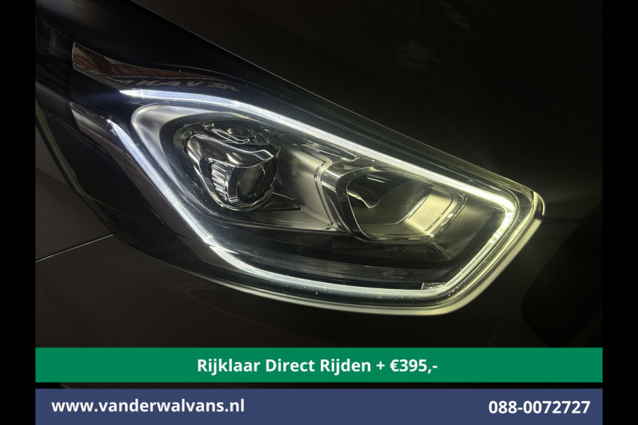 Ford Transit Custom 2.0 TDCI 131pk Automaat L1H1 Euro6 *Rijklaar Direct Rijden* Airco | LED | Cruisecontrol | Verwarmde voorruit Parkeersensoren, Bijrijdersbank