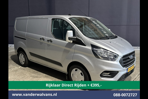Ford Transit Custom 2.0 TDCI 131pk Automaat L1H1 Euro6 *Rijklaar Direct Rijden* Airco | LED | Cruisecontrol | Verwarmde voorruit Parkeersensoren, Bijrijdersbank