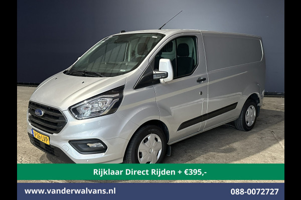 Ford Transit Custom 2.0 TDCI 131pk Automaat L1H1 Euro6 *Rijklaar Direct Rijden* Airco | LED | Cruisecontrol | Verwarmde voorruit Parkeersensoren, Bijrijdersbank
