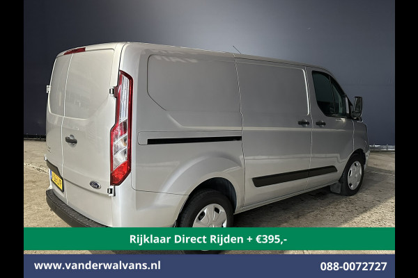 Ford Transit Custom 2.0 TDCI 131pk Automaat L1H1 Euro6 *Rijklaar Direct Rijden* Airco | LED | Cruisecontrol | Verwarmde voorruit Parkeersensoren, Bijrijdersbank