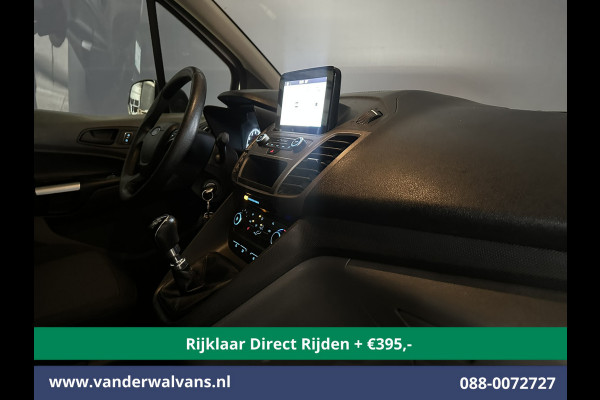 Ford Transit Connect 1.5 EcoBlue 101pk L1H1 Euro6 *Rijklaar Direct Rijden* Airco | 3-Zits | Camera | Android Auto | Verwarmde voorruit | Stoelverwarm Parkeersensoren, Zijdeur