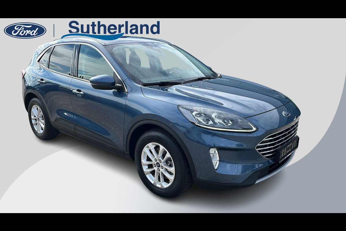 Ford Kuga 2.5 PHEV Titanium X | zuid | 225pk | Winterpack | Wegklapbare Trekhaak | Elek. Achterklep | 1.500kg Trekgewicht | Half leder | B&O Play