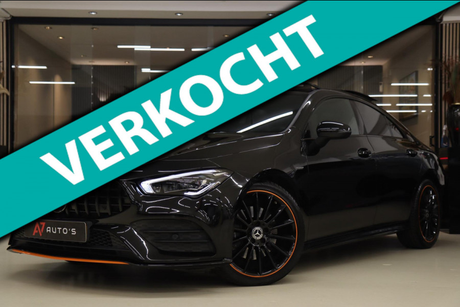 Mercedes-Benz CLA-Klasse 220 AMG ORANGE EDITION Pano/Memory/Sfeer/Camera/Laneassist/HUD/BOMVOL