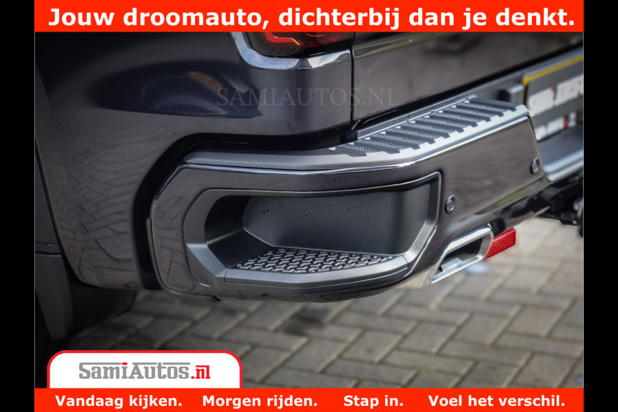 GMC Sierra DENALI | All-In Prijs | 6,2 V8 Full Option | De Meest Luxe Pick-Up in zijn Klasse | Comfortabele Dubbele Cabine met Royale 5 Zitplaatsen | BPM vrij | Nu Leverbaar uit Voorraad | Voorraad Nr 420229