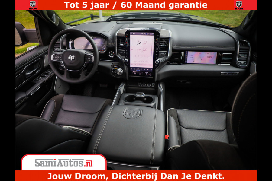 Dodge Ram 1500 Night Premium | Full Option | De Meest Luxe Pick-Up in zijn Klasse | Comfortabele Dubbele Cabine met Royale 5 Zitplaatsen | BPM vrij | Nu Leverbaar uit Voorraad | Voorraad Nr 2287 - 3384