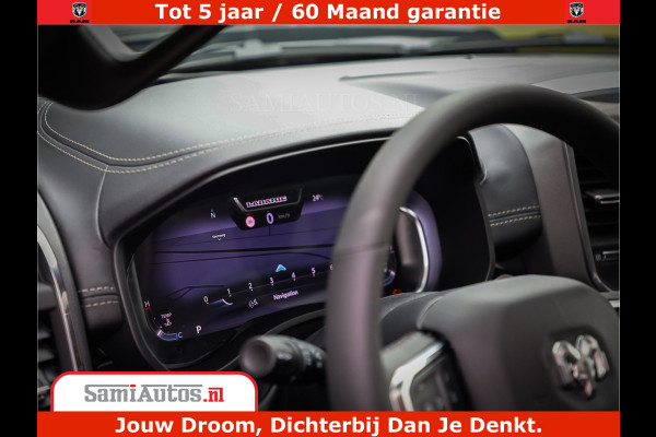 Dodge Ram 1500 Night Premium | Full Option | De Meest Luxe Pick-Up in zijn Klasse | Comfortabele Dubbele Cabine met Royale 5 Zitplaatsen | BPM vrij | Nu Leverbaar uit Voorraad | Voorraad Nr 2287 - 3384