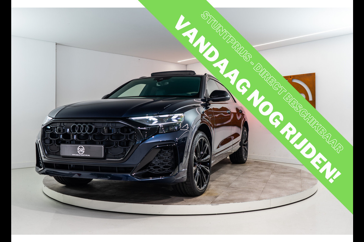 Audi Q8 60 TFSI E Quattro S-Edition Competition 490PK FACELIFT | 2025 DIRECT LEVERBAAR | 5 Jaar Garantie | BOMVOL!