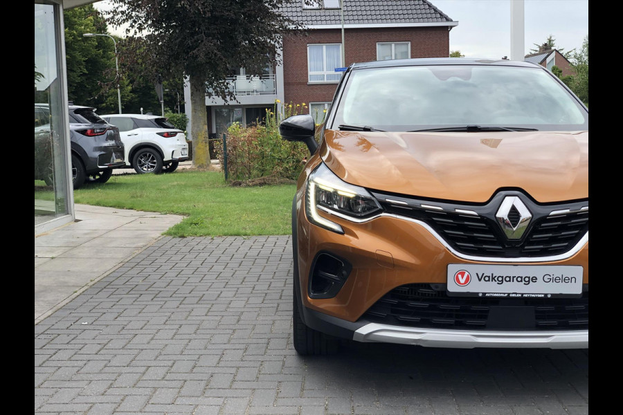 Renault Captur TCe 90pk Intens | Eerste eigenaar, Trekhaak, Parkeersensoren, Camera, Keyless, LED, 17inch, Cruise control