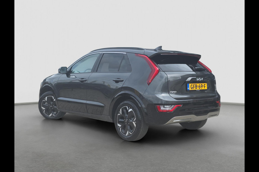 Kia Niro EV Edition Advanced 64.8 kWh | Prijs incl. vooraftrek 2000.- inruilpremie | Navigatie | Camera | Cruise|| Lederen bekleding | Stoel- en Stuurverwarming | Dodehoekassistentie |