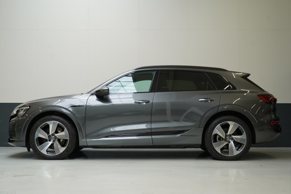 Audi Q8 e-tron 55 quattro 408pk S Edition 115 kWh | Head-Up | BTW | Panoramadak | Leder | Keyless | Trekhaak afn. | B&O Audi Q8 e-tron 55 quattro 408pk S Edition 115 kWh | Head-Up | BTW | Panoramadak | Leder | Keyless | Trekhaak afn. | B&O