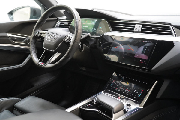 Audi Q8 e-tron 55 quattro 408pk S Edition 115 kWh | Head-Up | BTW | Panoramadak | Leder | Keyless | Trekhaak afn. | B&O Audi Q8 e-tron 55 quattro 408pk S Edition 115 kWh | Head-Up | BTW | Panoramadak | Leder | Keyless | Trekhaak afn. | B&O