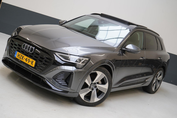 Audi Q8 e-tron 55 quattro 408pk S Edition 115 kWh | Head-Up | BTW | Panoramadak | Leder | Keyless | Trekhaak afn. | B&O Audi Q8 e-tron 55 quattro 408pk S Edition 115 kWh | Head-Up | BTW | Panoramadak | Leder | Keyless | Trekhaak afn. | B&O