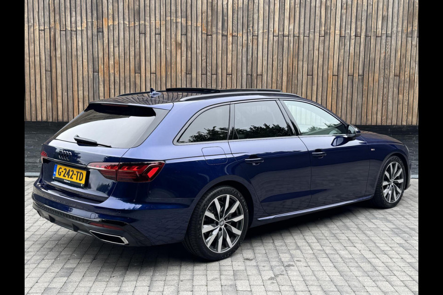 Audi A4 Avant 35 TFSI S-line Automaat | Panoramadak | Adaptieve cruise control | Grootlicht assistentie| Afgevlakt stuurwiel | Climate c
