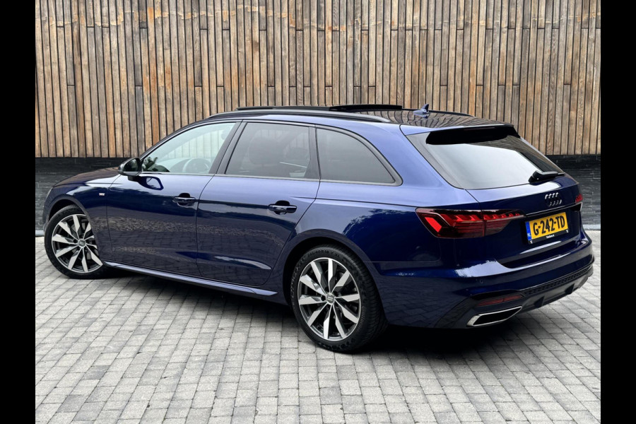 Audi A4 Avant 35 TFSI S-line Automaat | Panoramadak | Adaptieve cruise control | Grootlicht assistentie| Afgevlakt stuurwiel | Climate c
