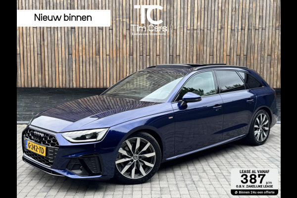 Audi A4 Avant 35 TFSI S-line Automaat | Panoramadak | Adaptieve cruise control | Grootlicht assistentie| Afgevlakt stuurwiel | Climate c