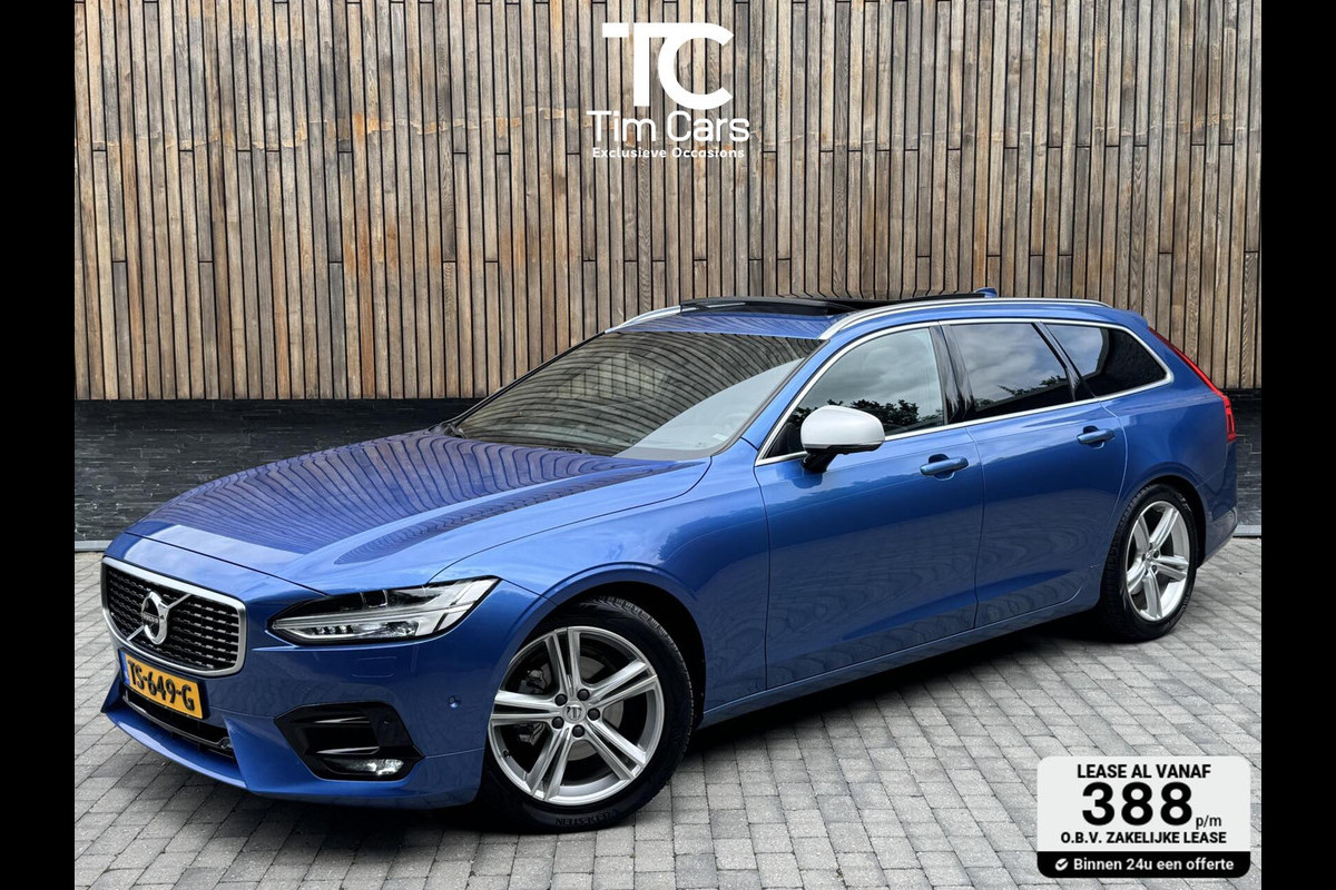 Volvo V90 2.0 D3 R-Design Automaat | Panoramadak | Volleer | Camera met rondomzicht | Bowers&Wilkins | Adaptieve cruise control | Head-up Volvo V90 2.0 D3 R-Design Automaat | Panoramadak | Volleer | Camera met rondomzicht | Bowers&Wilkins | Adaptieve cruise control | Head-up