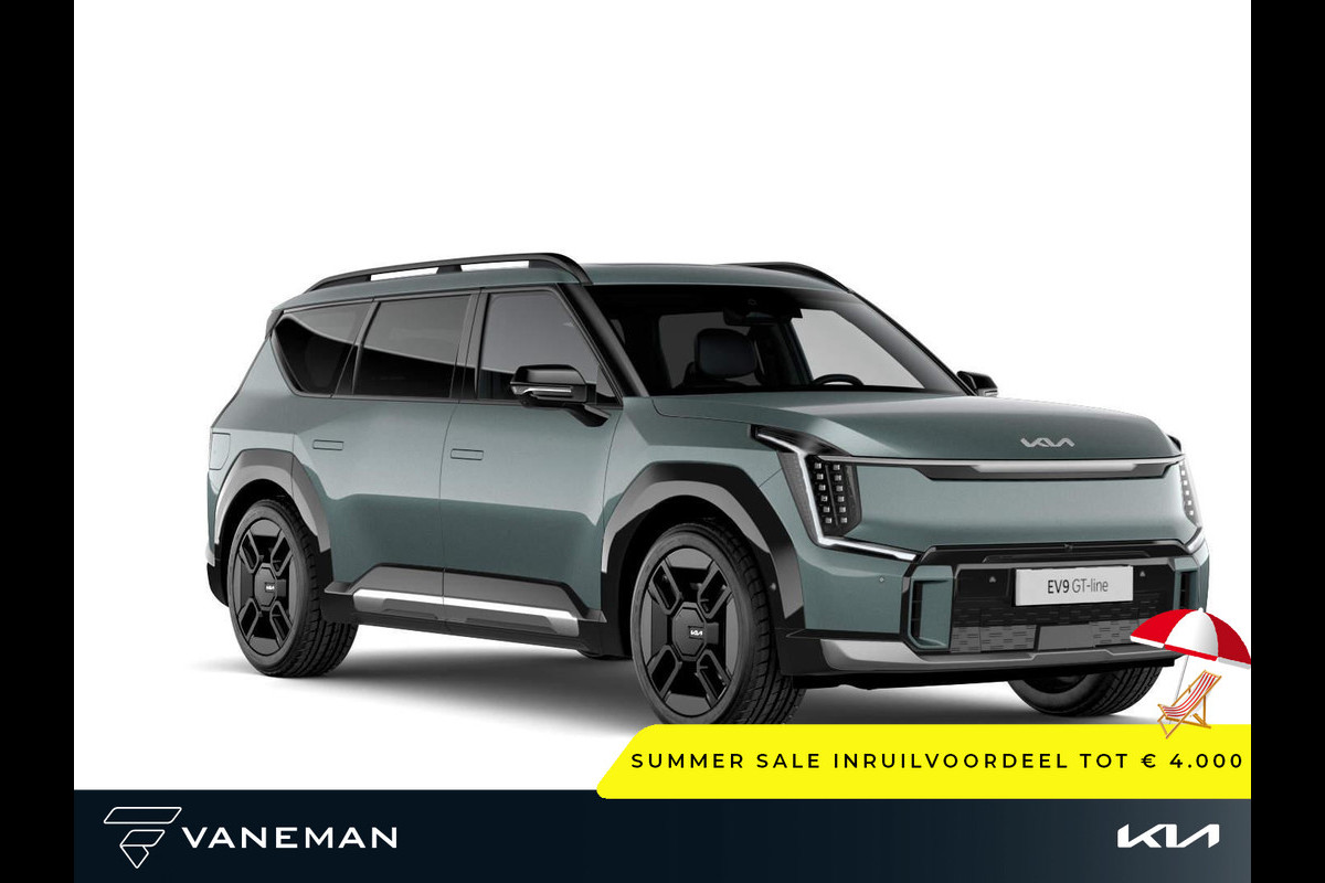 Kia EV9 GT-Line AWD 6p. 99.8 kWh | Apple Carplay/Android Auto | Voorstoel(en) met massagefunctie