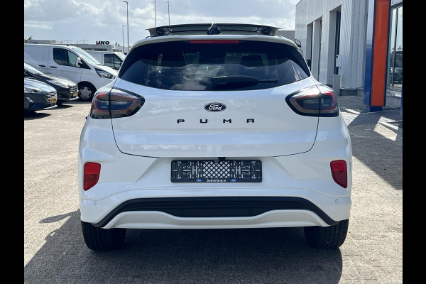 Ford Puma 1.0 EcoBoost Hybrid ST-Line X 155pk Automaat | Panoramadak | Afneembare trekhaak | Winter Pack | Adaptive cruise control | 360 graden camera | Bang&Olufsen | Elektrsiche achterklep | Matrix LED