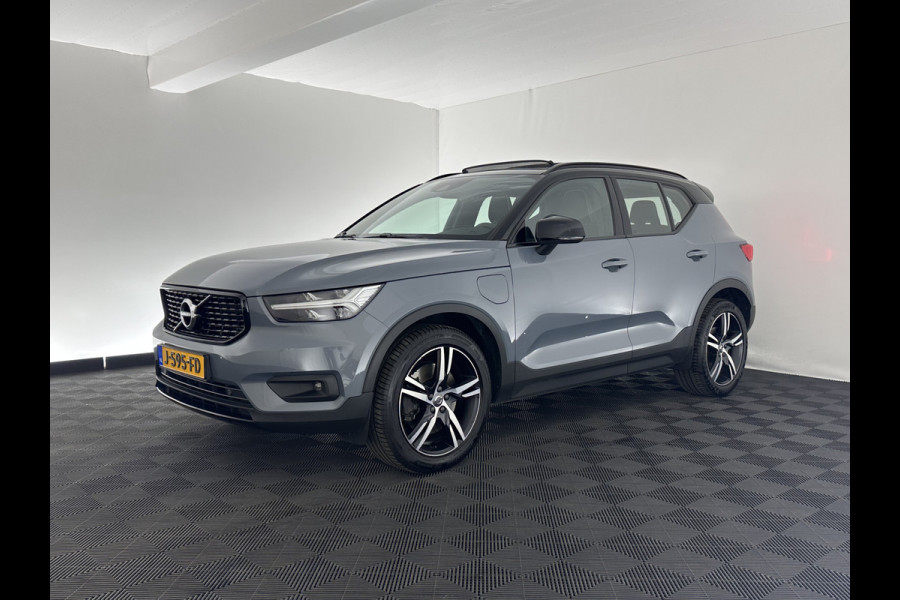 Volvo XC40 1.5 T5 Recharge R-Design (INCL-BTW) Aut. *PANO | DIGI-COCKPIT | FULL-LED | BLIND-SPOT | LANE-ASSIST | PREMIUM-AUDIO | KEYLESS | CARPLAY | NAVI-FULLMAP | LEATHER-ALCANTARA | ECC | PDC | HEATED-SPORTSEATS | TOWBAR | 19