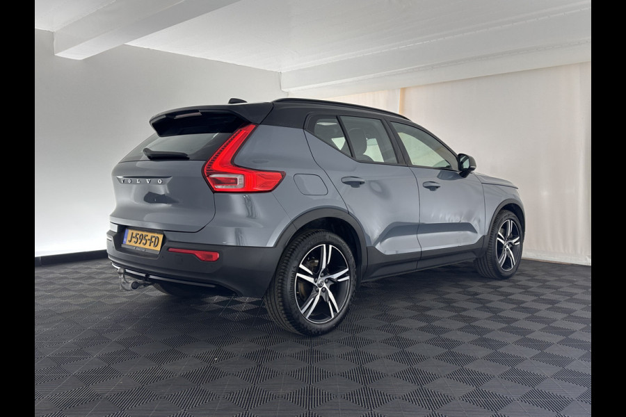 Volvo XC40 1.5 T5 Recharge R-Design (INCL-BTW) Aut. *PANO | DIGI-COCKPIT | FULL-LED | BLIND-SPOT | LANE-ASSIST | PREMIUM-AUDIO | KEYLESS | CARPLAY | NAVI-FULLMAP | LEATHER-ALCANTARA | ECC | PDC | HEATED-SPORTSEATS | TOWBAR | 19