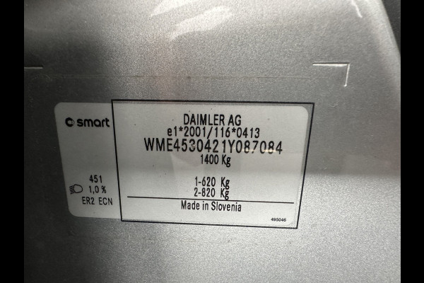 Smart Forfour 1.0 Pure Cool&Audio Pack *AIRCO | CRUISE | COMFORT-SEATS | 15''ALU*