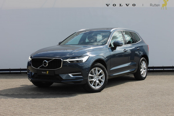 Volvo XC60 T5 AWD 250pk Automaat Momentum Navigatie / Panoramisch schuif-kanteldak / Apple Carplay / Semi elektrisch wegklapbare trekhaak / Lederen bekleding / Cruise Control