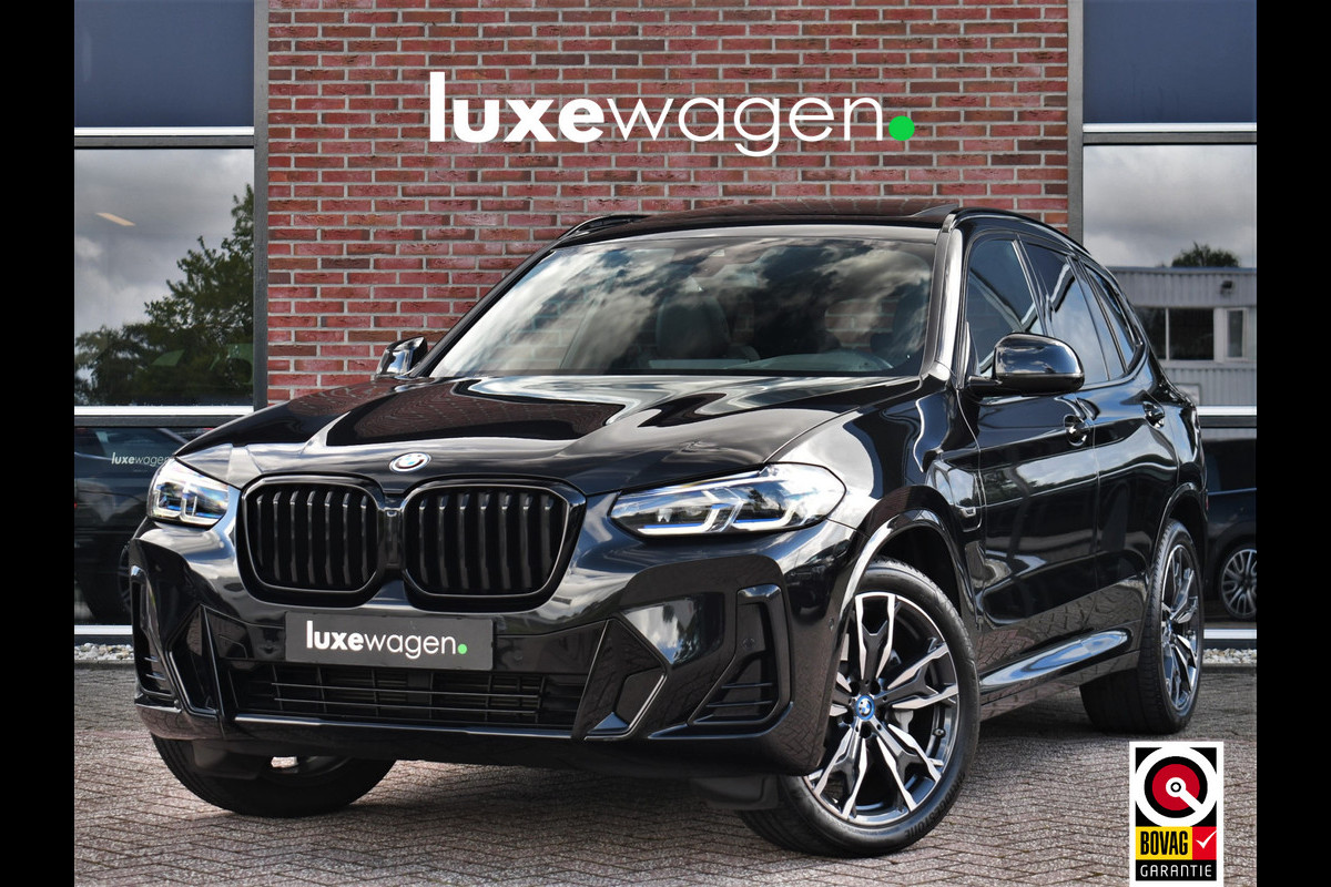 BMW X3 xDrive30e M-Sport Pano El-zetels Laser HUD 20inch Shadowline