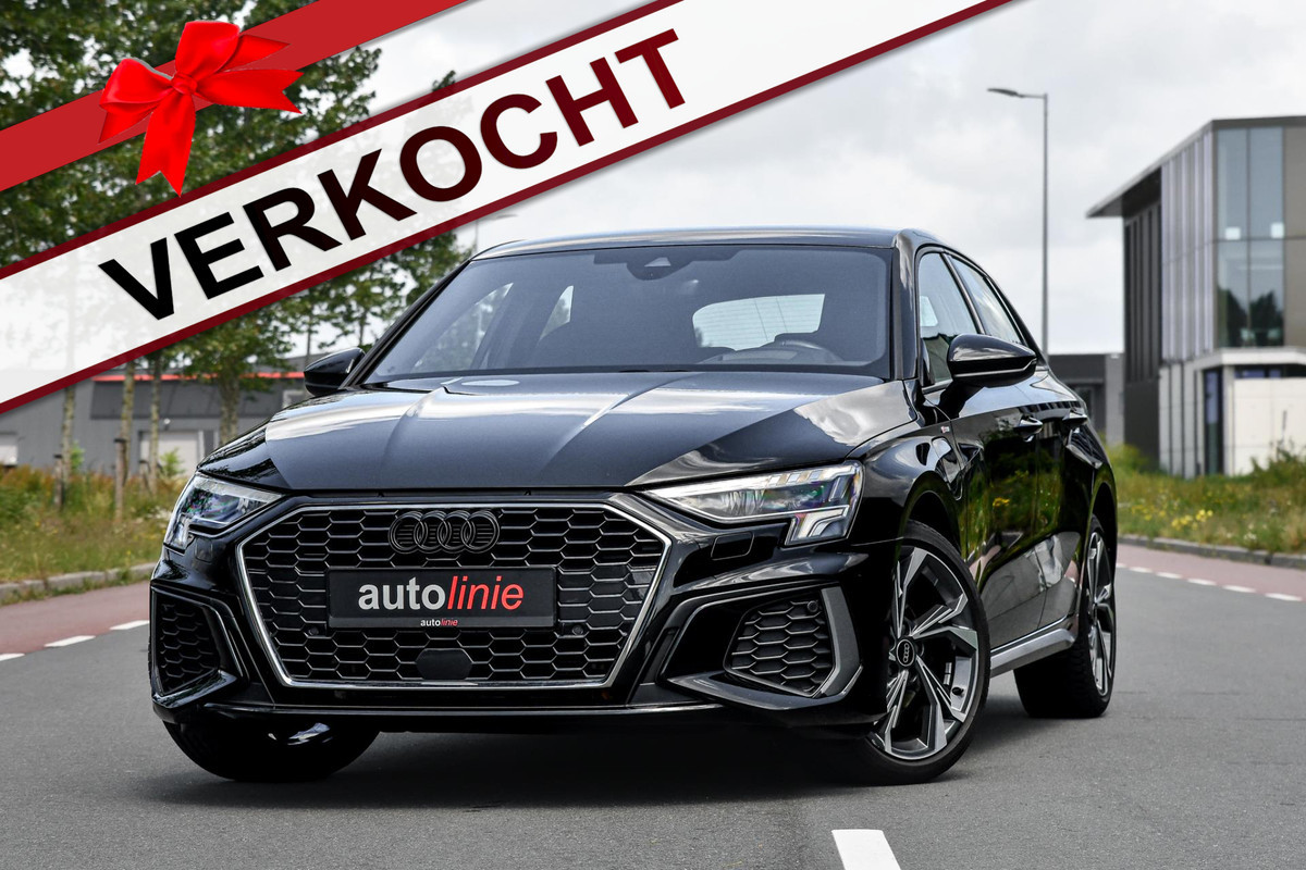 Audi A3 Sportback 40 TFSI e 3x S-Line. HUD, ACC, Matrix, Keyless!