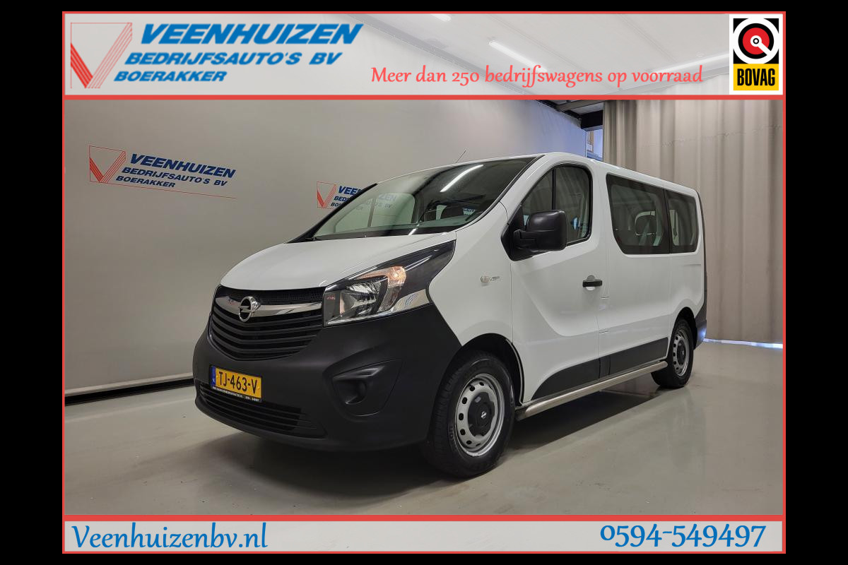 Opel Vivaro Combi 1.6CDTI 9-Personenbus - Excl. BTW / BPM vrij Euro 6!