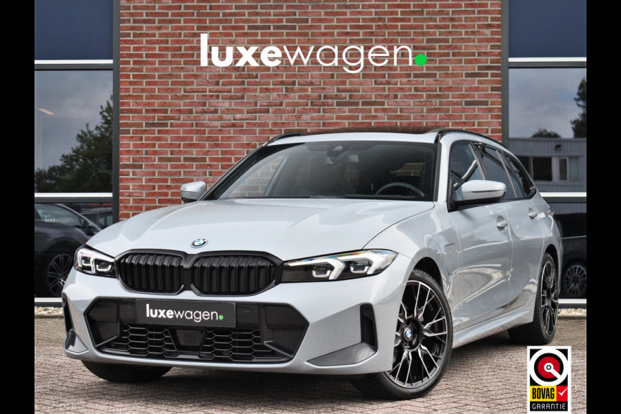 BMW 3 Serie Touring 330e xDrive M-Sport Pano ACC Trekh HUD HiFi Leder Brooklyngrau!