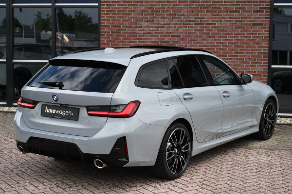 BMW 3 Serie Touring 330e xDrive M-Sport Pano ACC Trekh HUD HiFi Leder Brooklyngrau!