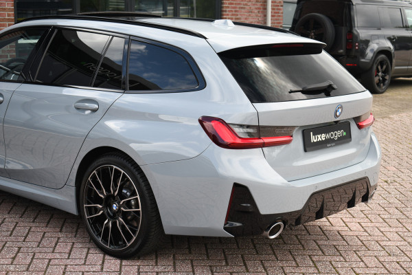 BMW 3 Serie Touring 330e xDrive M-Sport Pano ACC Trekh HUD HiFi Leder Brooklyngrau!
