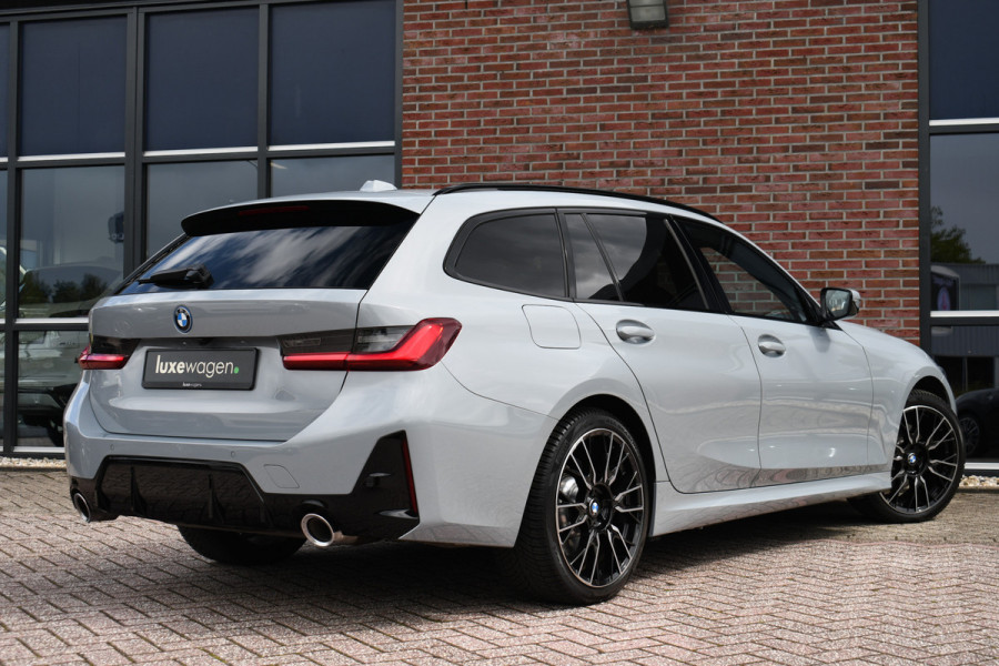 BMW 3 Serie Touring 330e xDrive M-Sport Pano ACC Trekh HUD HiFi Leder Brooklyngrau!