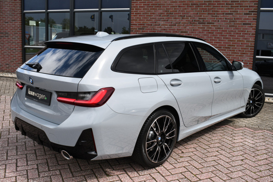 BMW 3 Serie Touring 330e xDrive M-Sport Pano ACC Trekh HUD HiFi Leder Brooklyngrau!
