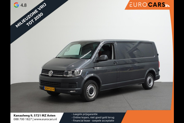 Volkswagen Transporter 150pk automaat L2 Comfortline Executive + Trekhaak Navigatie Apple Carplay Sortimo inbouw Euro6 2-zits