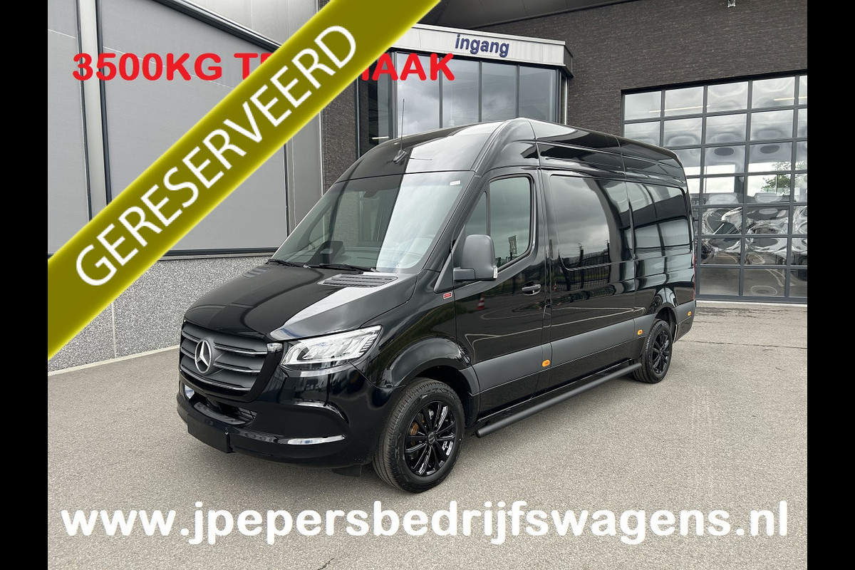Mercedes-Benz Sprinter 317 CDI L2 H2 Pro 3500KG Trekhaak / LED / Betimmering / MBUX / Camera / Carplay navigatie / Airco / Cruise control