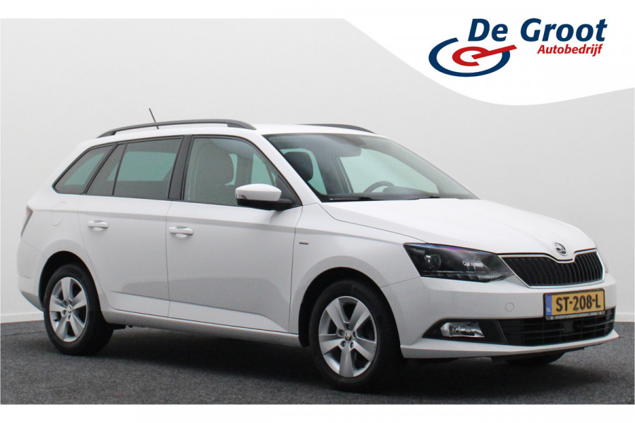 Škoda Fabia Combi 1.0 TSI Clever Climate, Cruise, Verwarmde Stoelen, Bluetooth, Navigatie, DAB, PDC, 15''