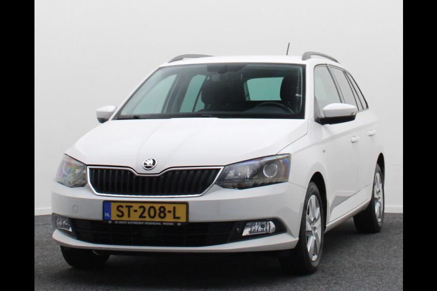 Škoda Fabia Combi 1.0 TSI Clever Climate, Cruise, Verwarmde Stoelen, Bluetooth, Navigatie, DAB, PDC, 15''