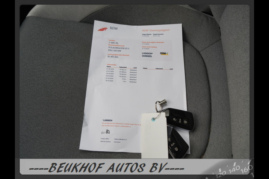 Volkswagen ID.3 First Plus 58 kWh Carplay Navi Camera Cruise
