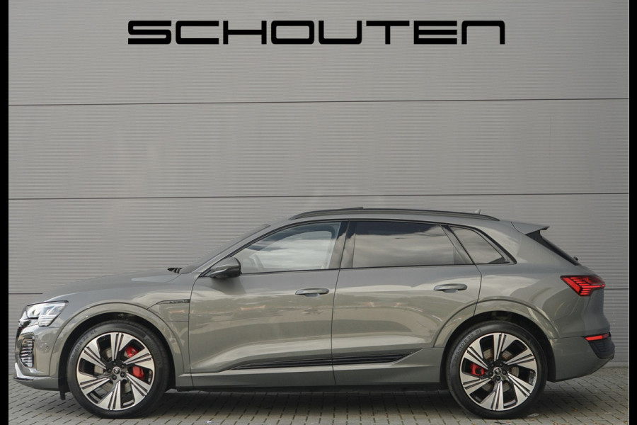 Audi Q8 e-tron 55 Quattro S Edition 115 kWh Pano Leer 360° Camera Trekhaak 22"