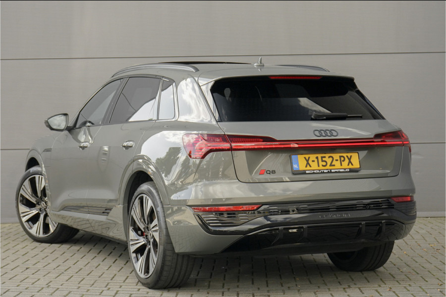Audi Q8 e-tron 55 Quattro S Edition 115 kWh Pano Leer 360° Camera Trekhaak 22"