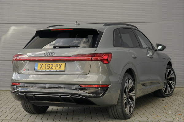 Audi Q8 e-tron 55 Quattro S Edition 115 kWh Pano Leer 360° Camera Trekhaak 22"