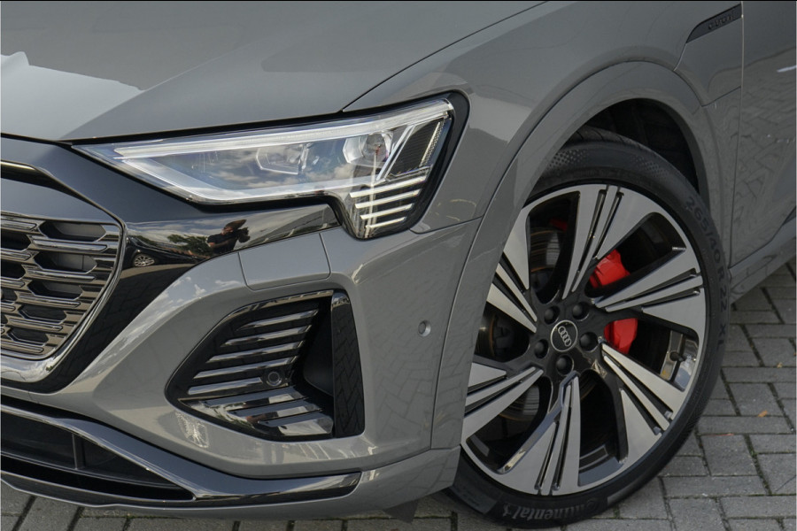 Audi Q8 e-tron 55 Quattro S Edition 115 kWh Pano Leer 360° Camera Trekhaak 22"