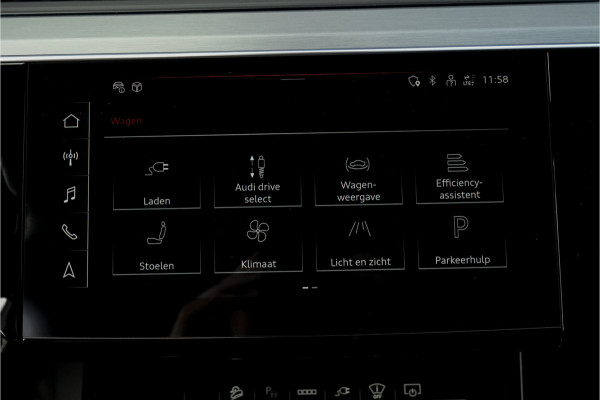 Audi Q8 e-tron 55 Quattro S Edition 115 kWh Pano Leer 360° Camera Trekhaak 22"