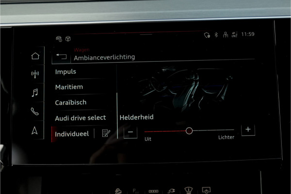 Audi Q8 e-tron 55 Quattro S Edition 115 kWh Pano Leer 360° Camera Trekhaak 22"